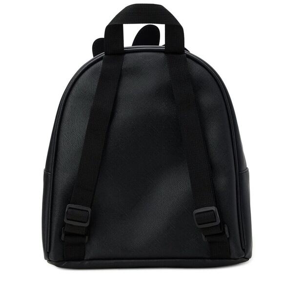 Bioworld Disney Minnie Mouse Black & Pink Graphic Mini Backpack, NWT Bow Floral - Picture 4 of 5